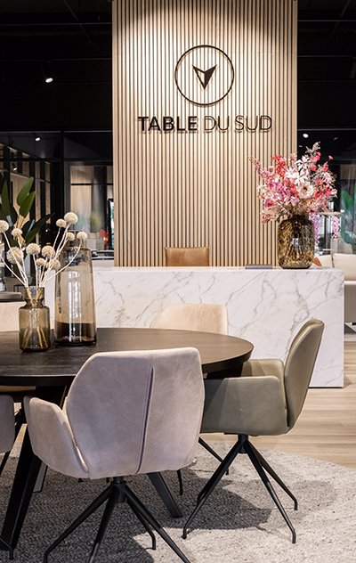 Voorbereiding woonwinkel bezoek | Table du Sud