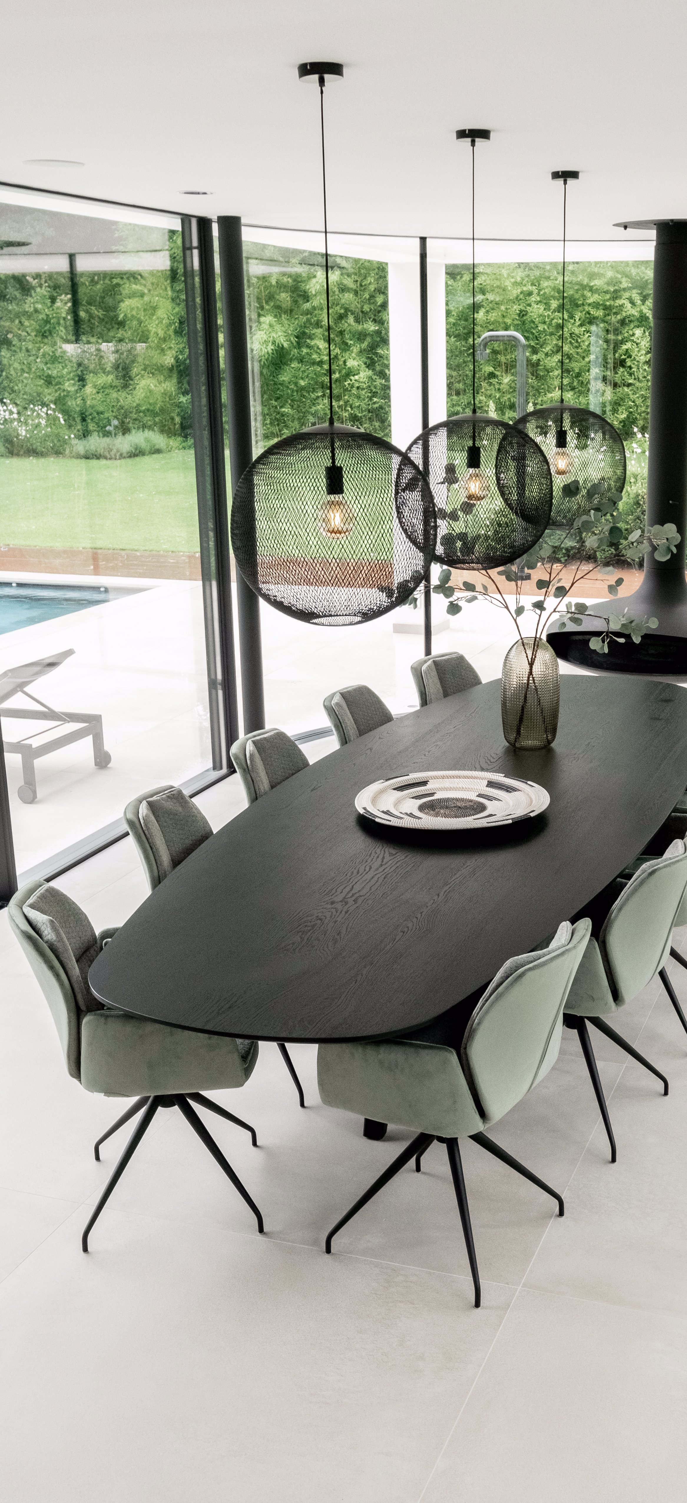 4 ovale vormen | Table du Sud