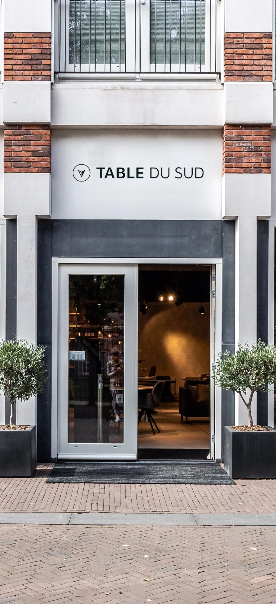 Vooraanzicht van woonwinkel in Deventer
