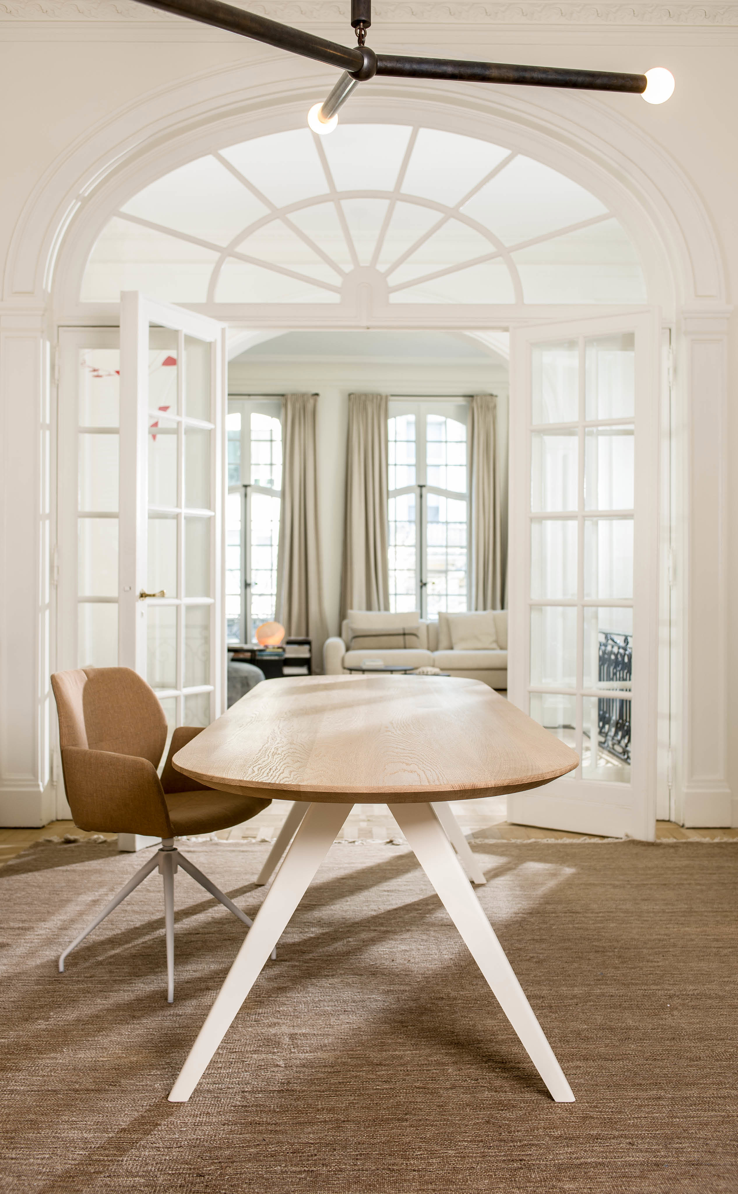 Halve cirkels eettafels | Table du Sud