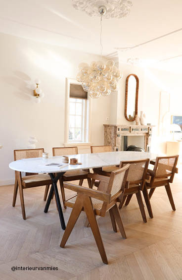 Halve cirkels eettafels | Table du Sud