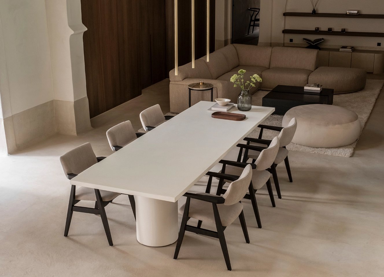 Colours for concrete dining tables | Table du Sud