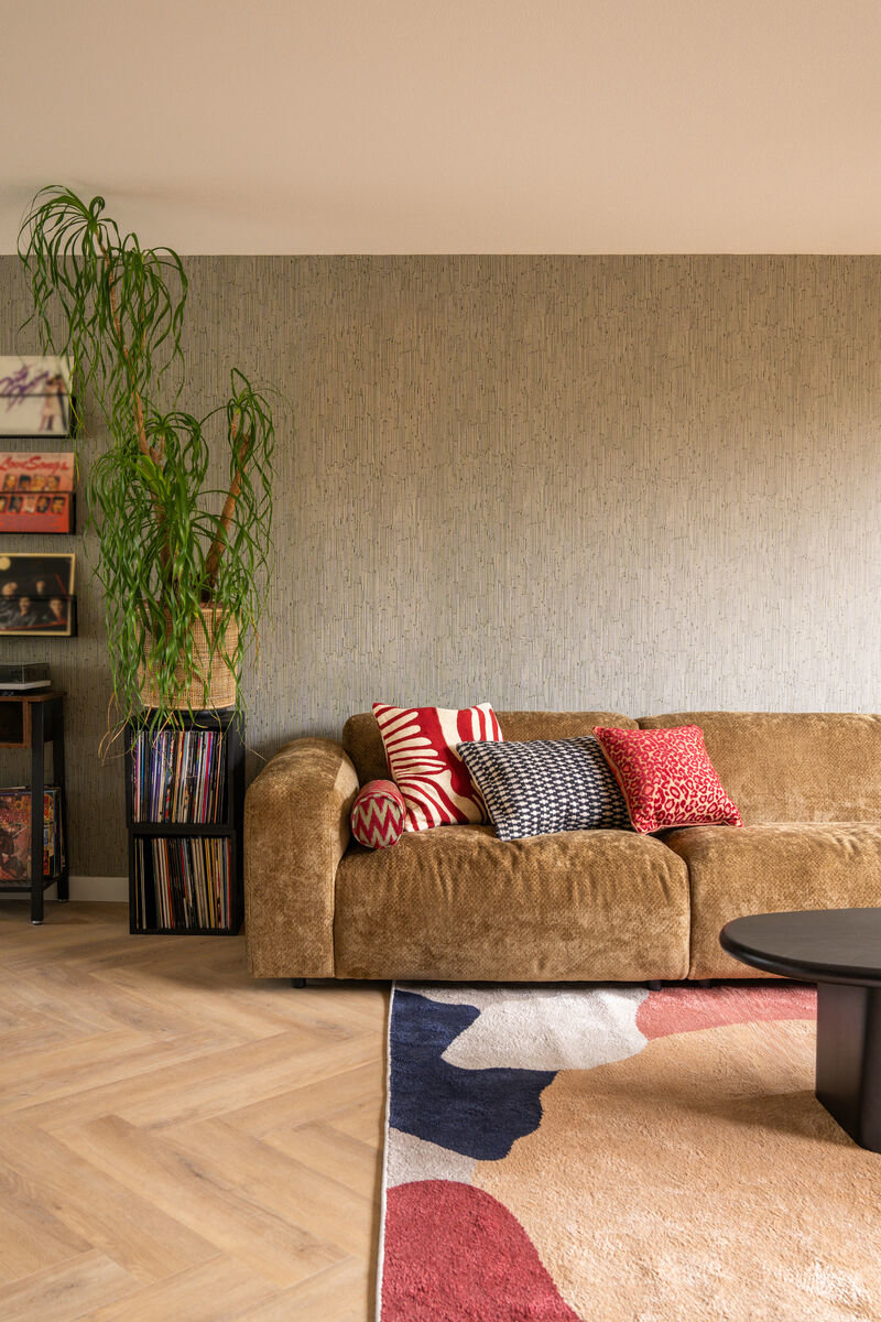 Kopen zonder kijken deel van de hoekbank