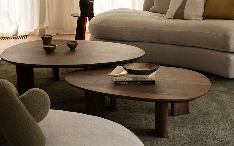 Organische salontafel