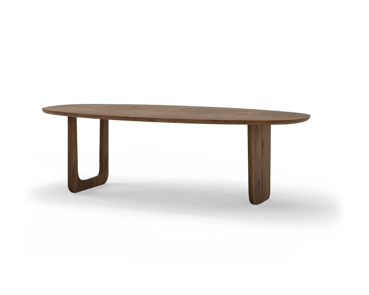 Render van eettafel contour van Sanne Hultink