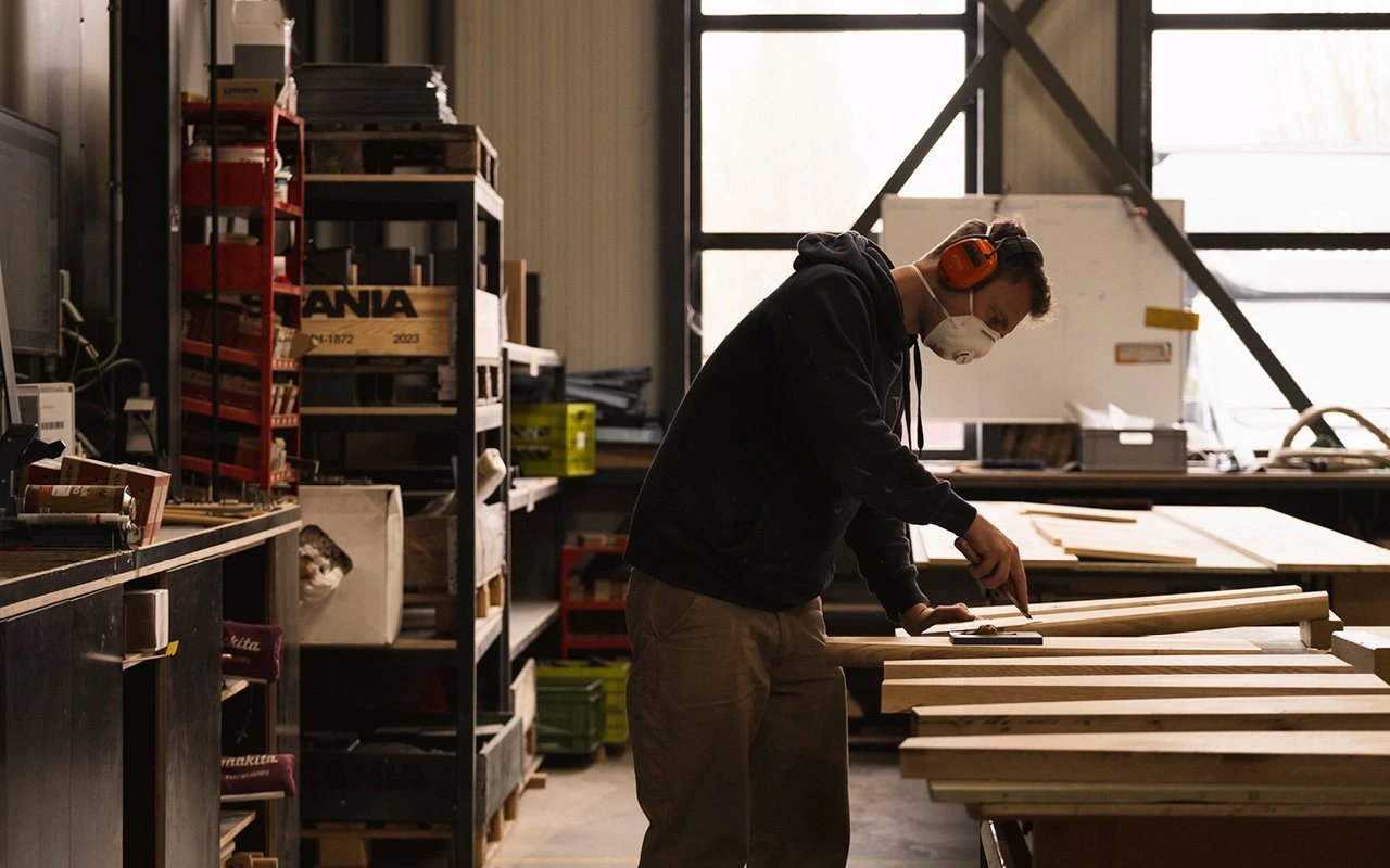 Werkplaats Table du Sud houtbewerking