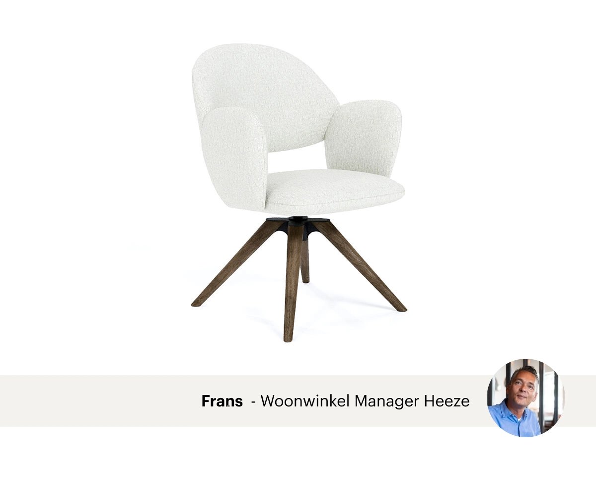 Render van eetkamerstoel Foss van Table du Sud