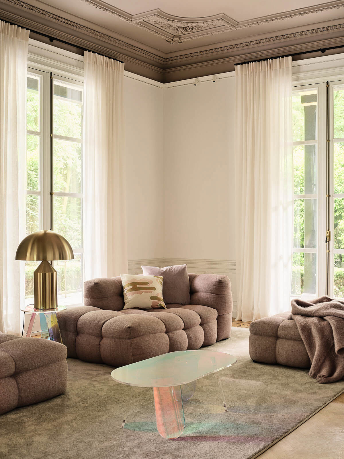 Bank Massimo in een eclectische stijl