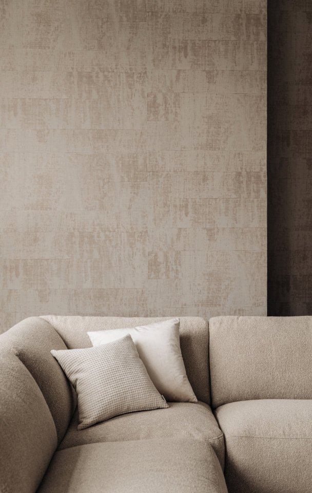 Woonkamerset met bank Camiel in close-up