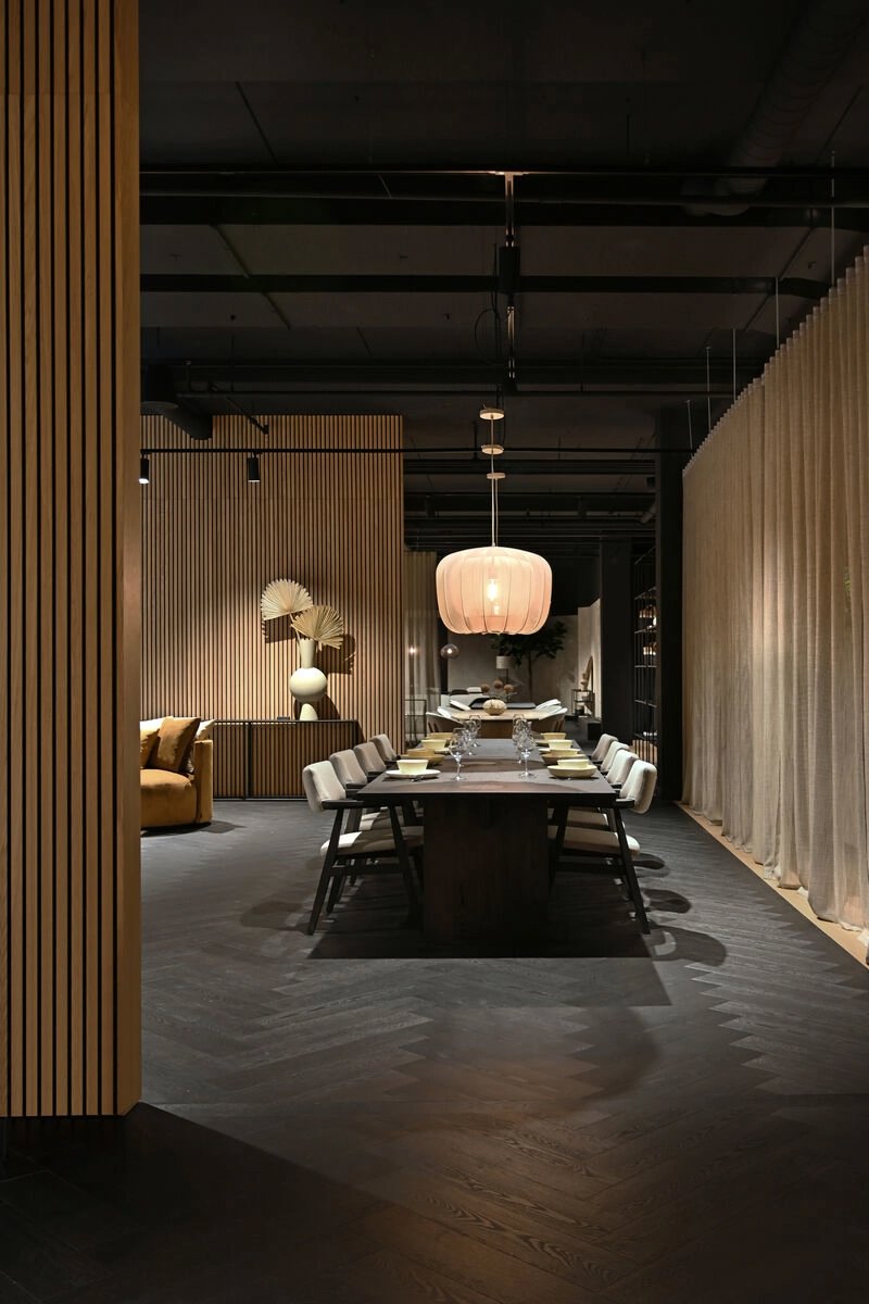 Close-up van een gedeelte van de woonwinkel van Table du Sud in Rotterdam