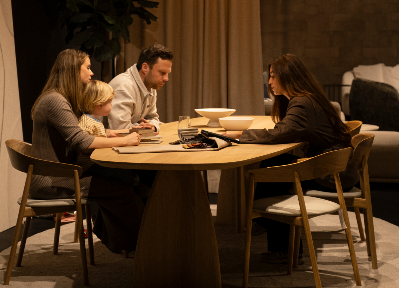 Interieur adviesgesprek woonwinkel Utrecht Table du Sud