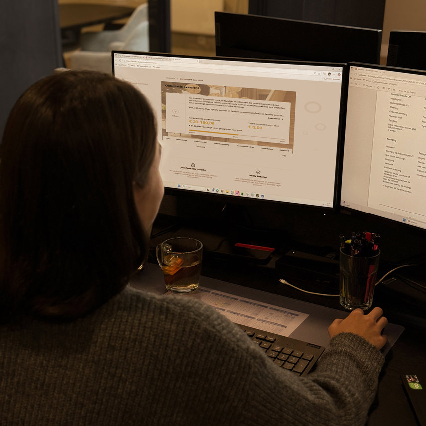 Online portaal voor samenwerking met interieurstylisten