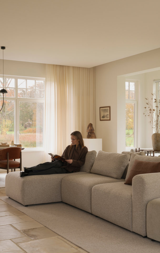 Woontrend Countryhouse Chic met bank Lungo 