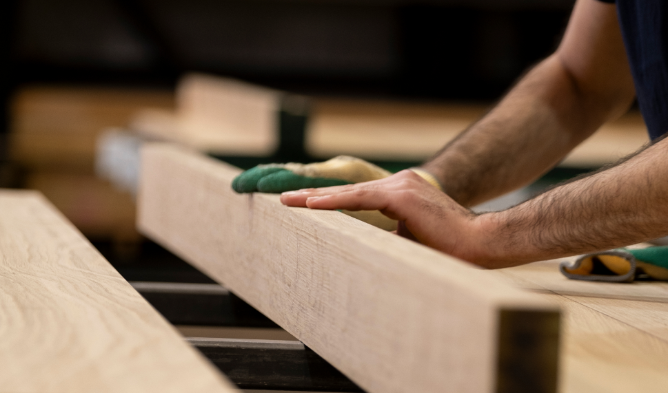 Eikenhout voor eikenhouten eettafels Table du Sud