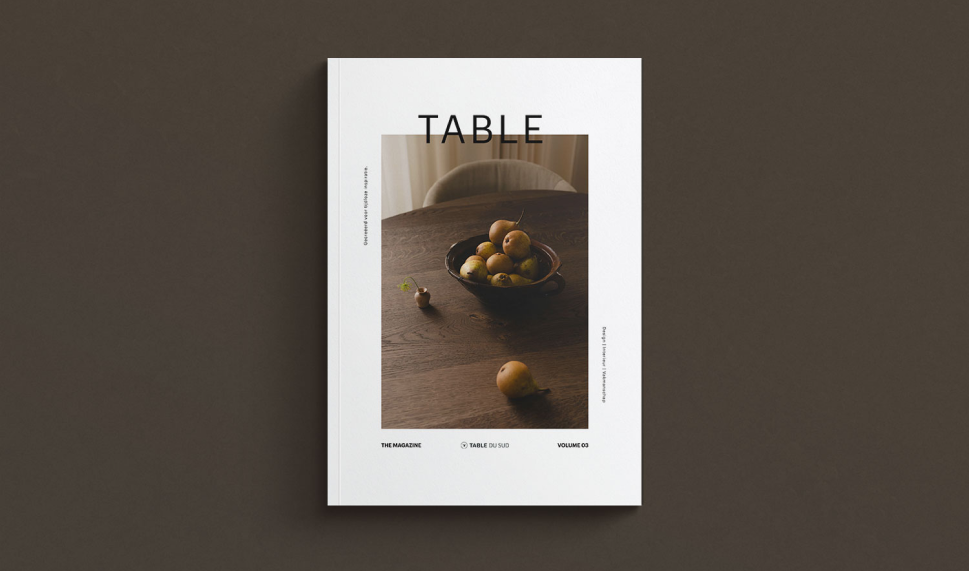 Table magazine met interieurinspiratie editie 2025