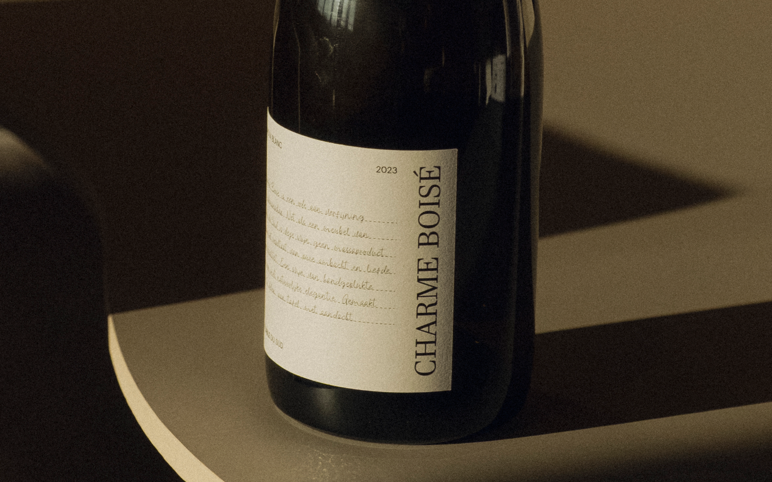 Etiket Table du Sud wijn Charme Boisé