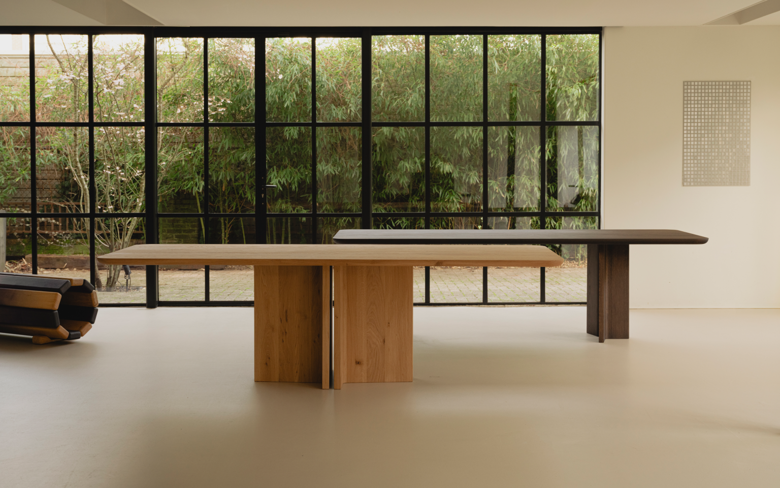 Eindresultaat van de samenwerking tussen Table du Sud en Onno Adriaanse. Solo onderstel en duo onderstel