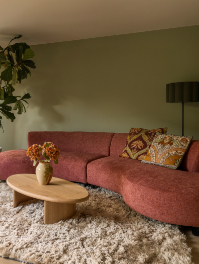 Rode bank Rosali van Table du Sud in Kopen Zonder Kijken