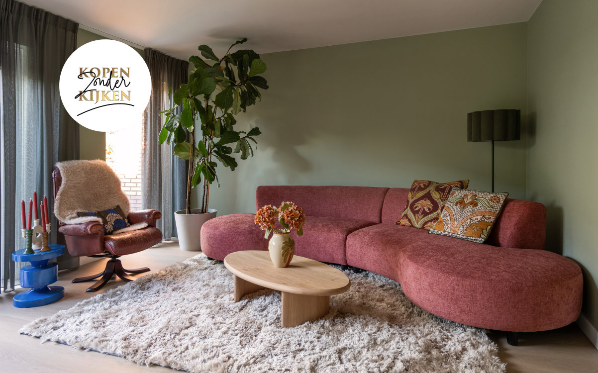 Woonkamer uit Kopen Zonder Kijken met meubels van Table du Sud