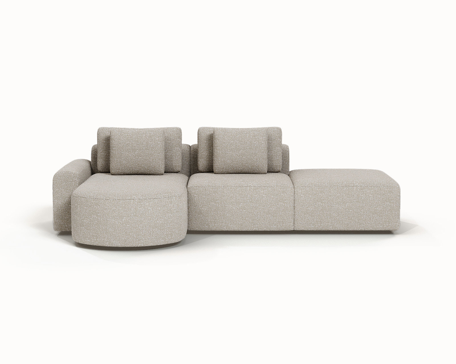 Lungo L-bank Logde Beige