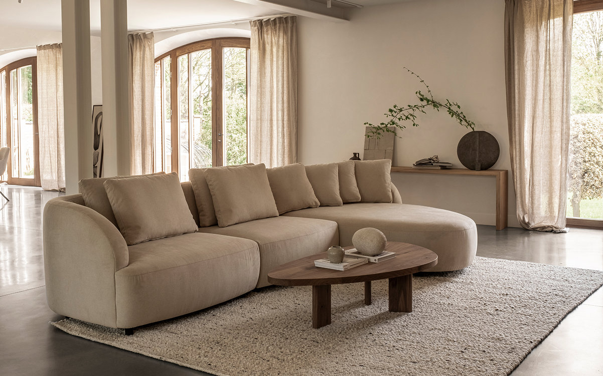 Japandi stijl woonkamer voor EEAT