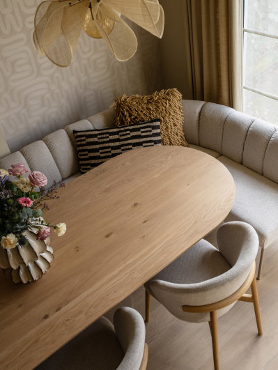 Kopen Zonder Kijken aflevering 7 de eetkamerset van Dennis en Samara