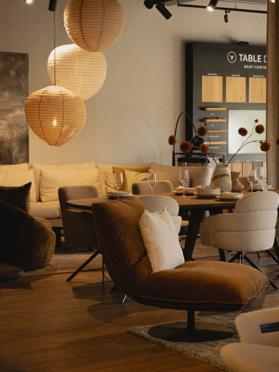 Fauteuil van Table du Sud in woonwinkel Heeze