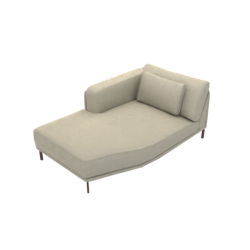 Stresa_LongChair Trapeze XL arm L