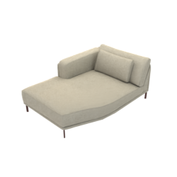 Stresa_LongChair Trapeze XXL arm L