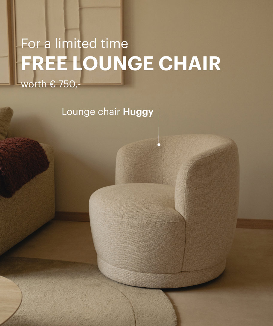 Fauteuil Huggy desktop banner categorie EN