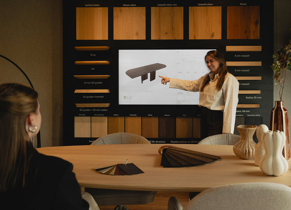 3D samenstellen van je meubels via de configurator