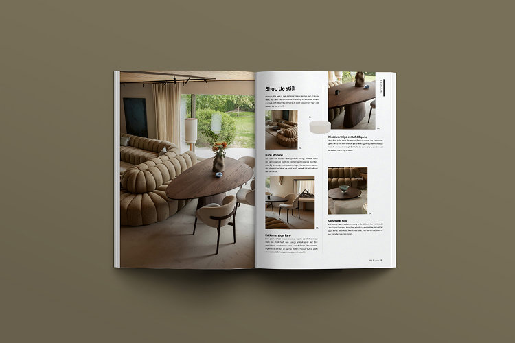 Gratis inspiratie magazine Table du Sud meubels