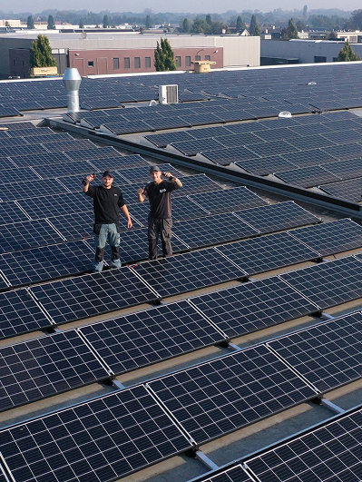 Zonnepanelen bij Table du Sud voor eigen energie