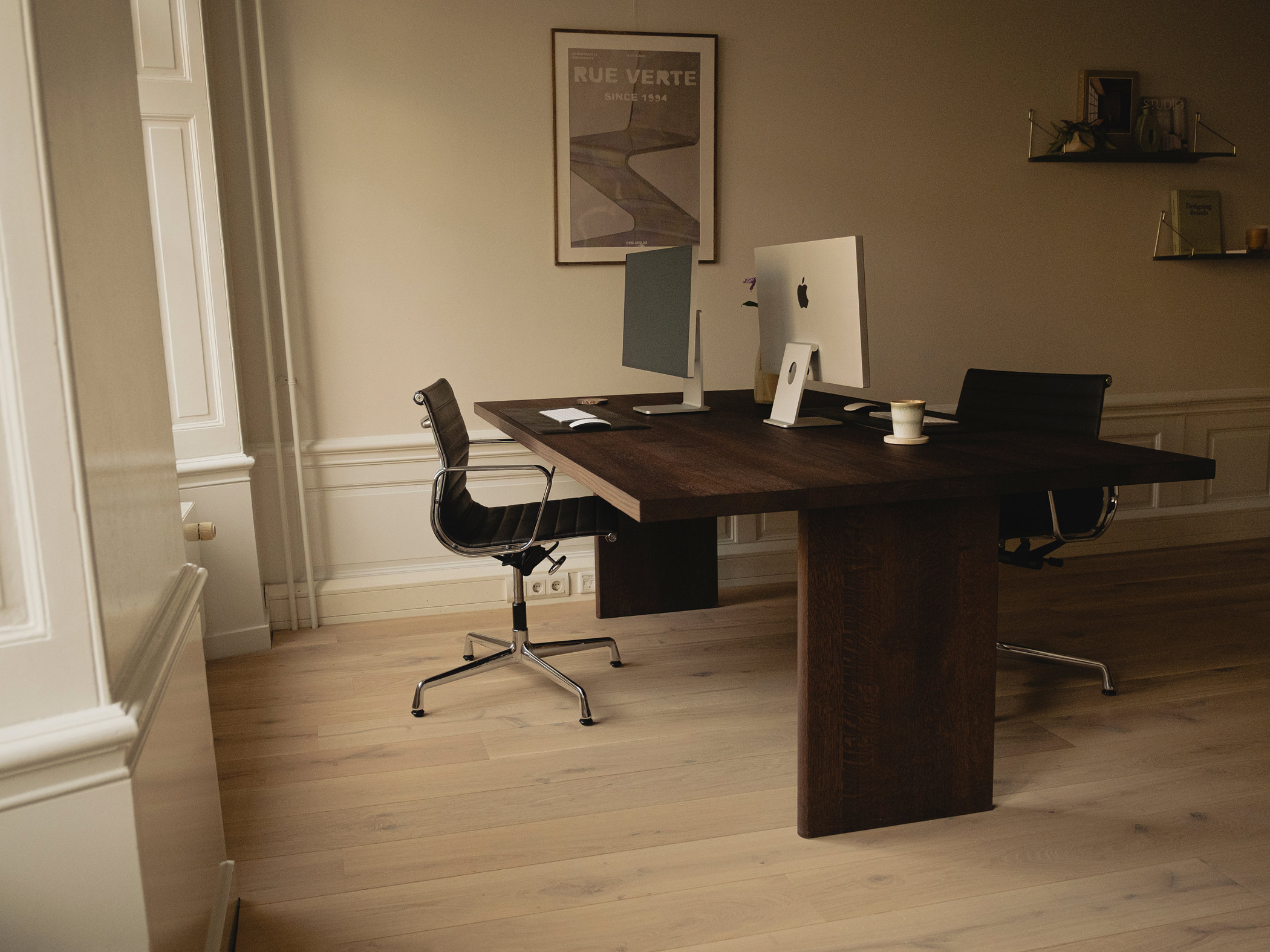 Rechthoekig bureau voor kantoor van Table du Sud