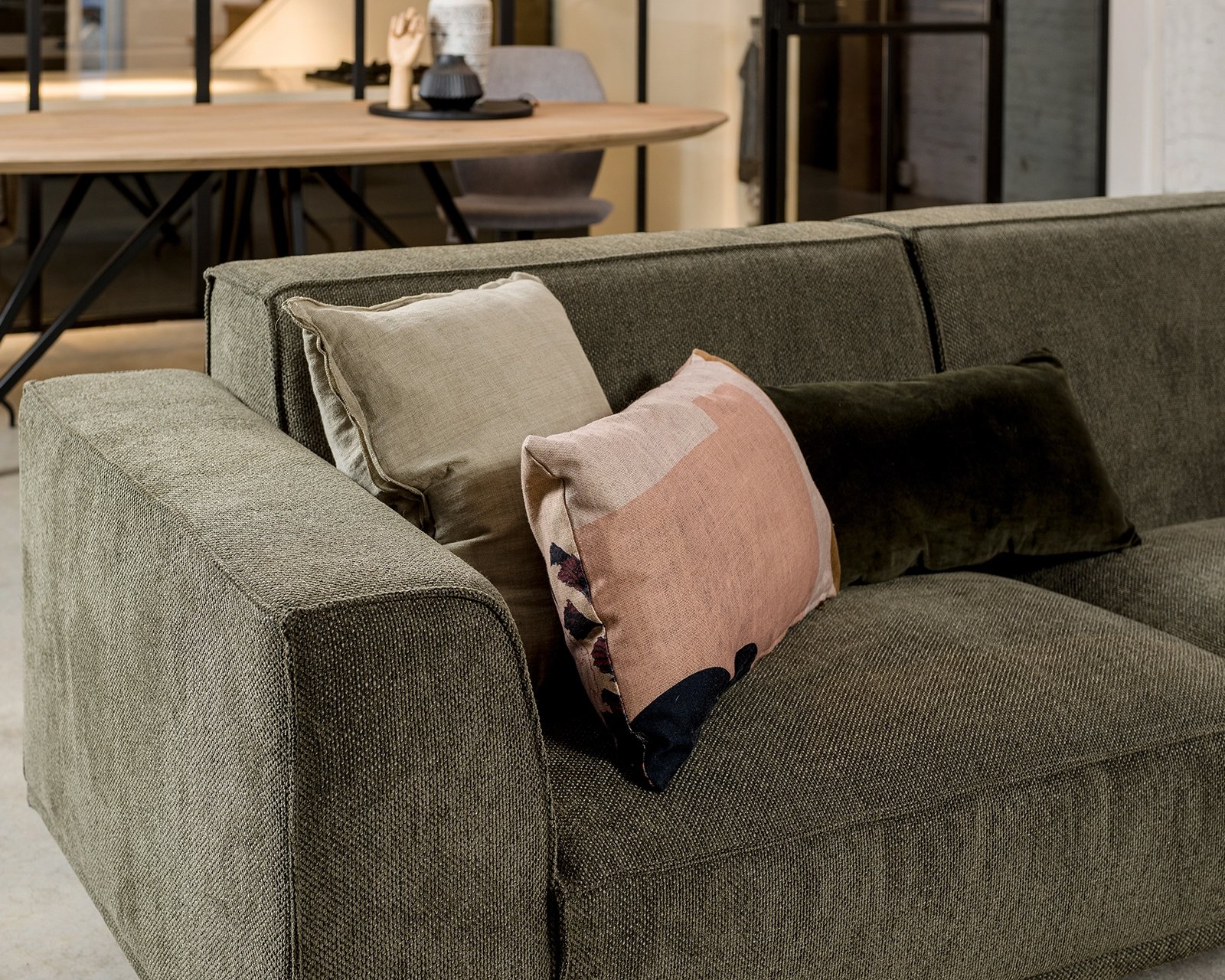 Soof hoekbank in silent - 88