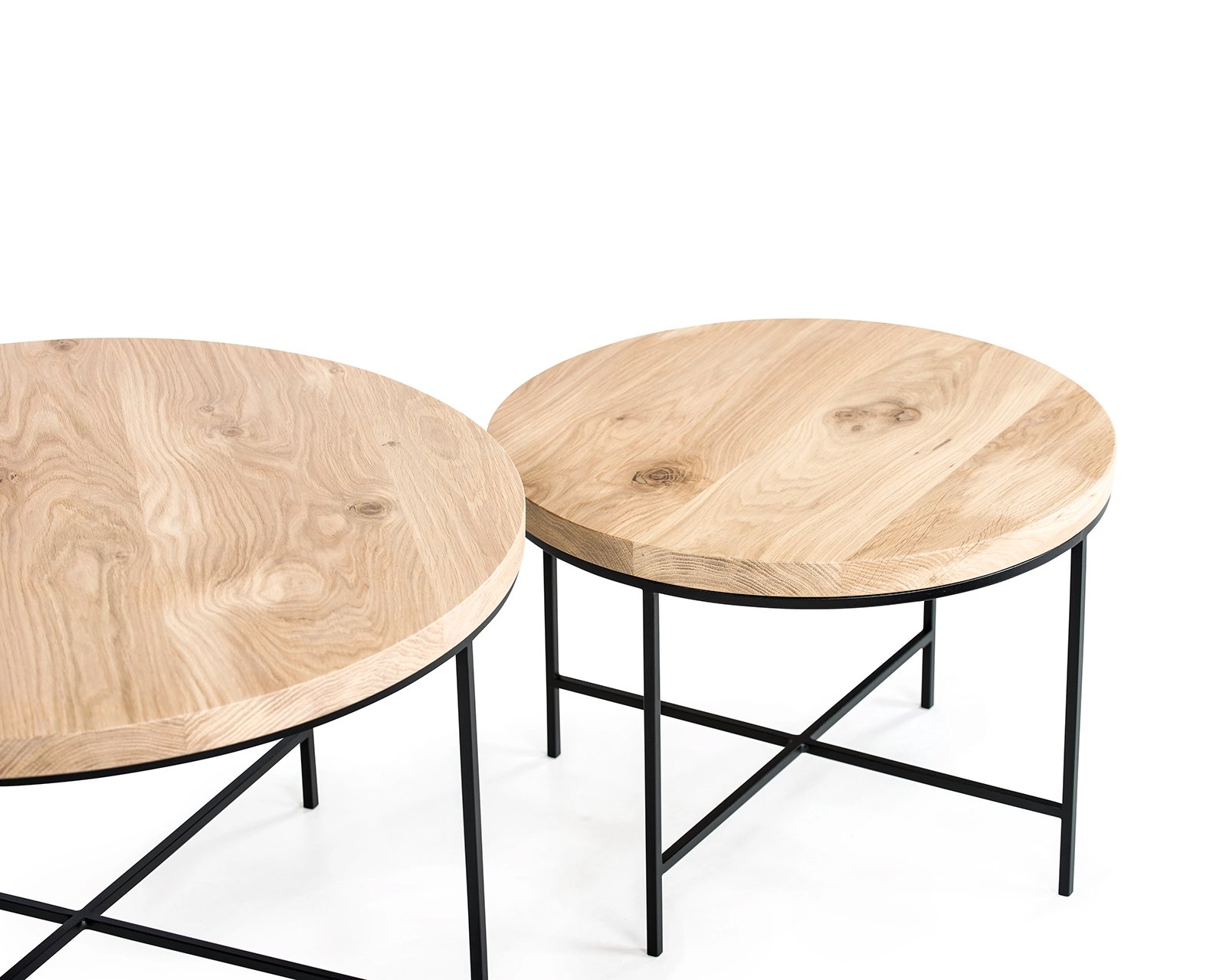 Eikenhouten_Salontafel_set2