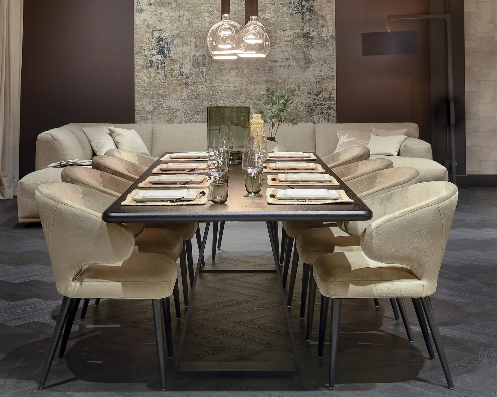 Bette stoelen in Juke - khaki 51.