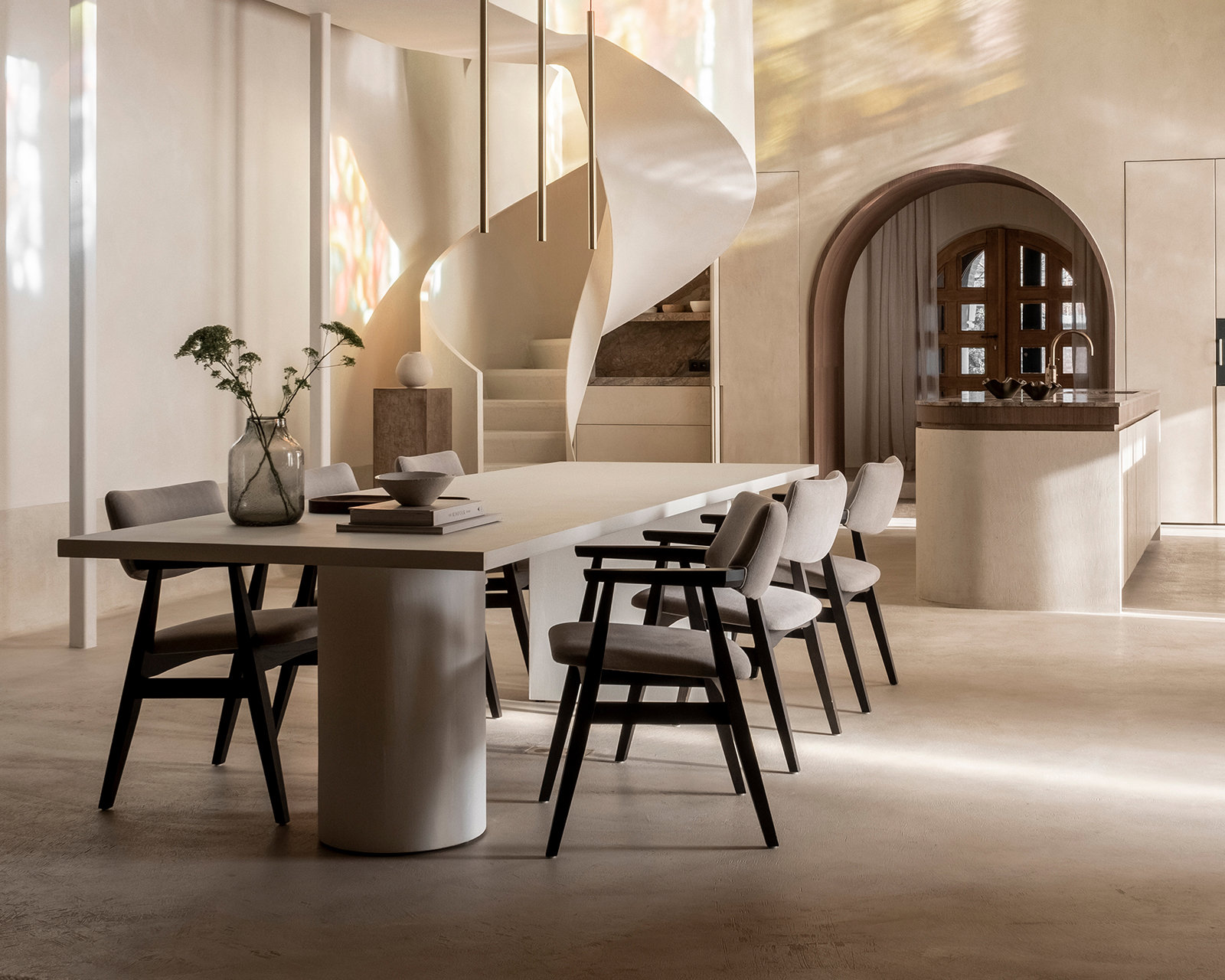 Vintage_Eetkamerstoel_Beton eettafel_1600x1280