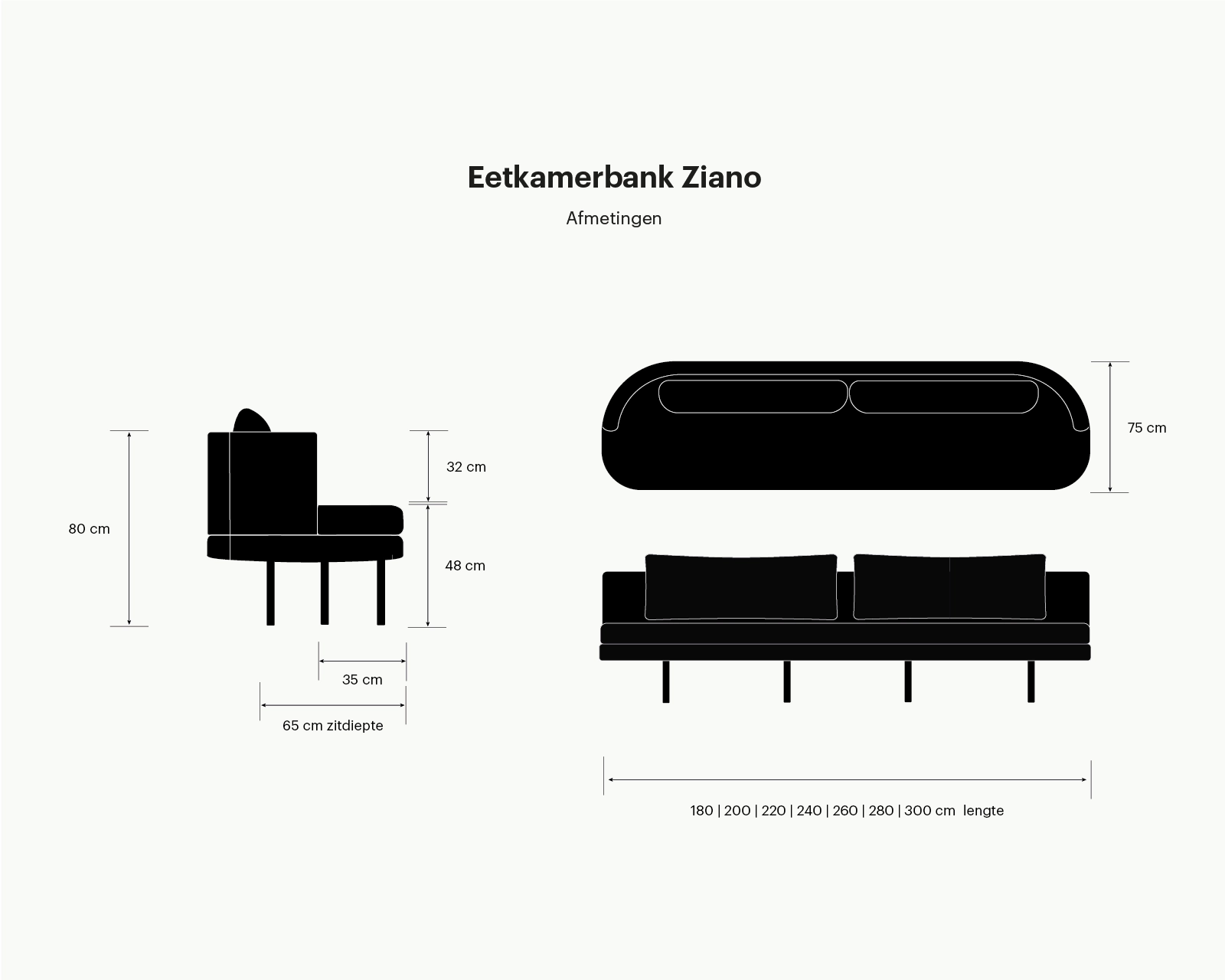 Eetkamerbank_ziano_