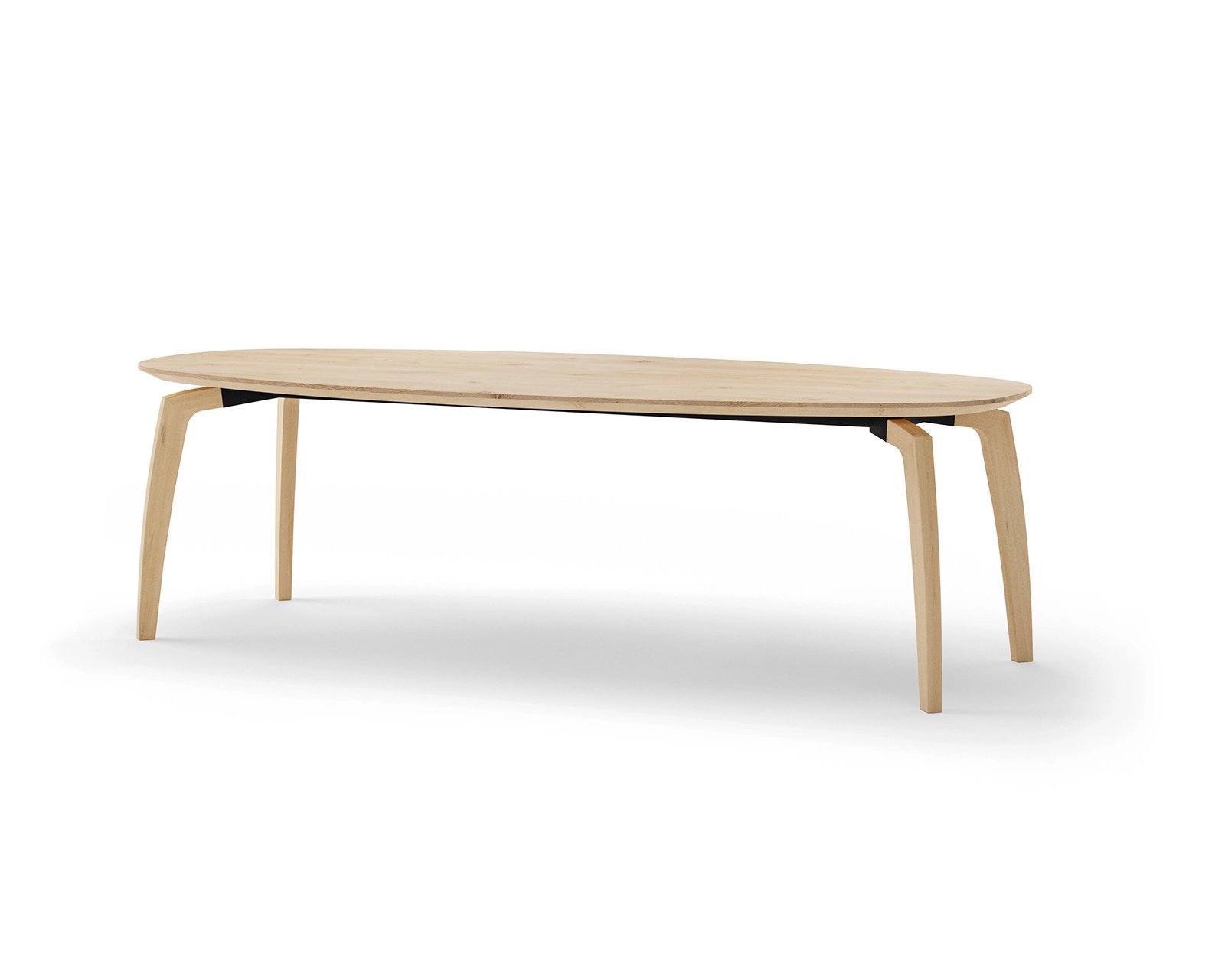 Deens ovale eikenhouten eettafel Cavalier | Table du Sud