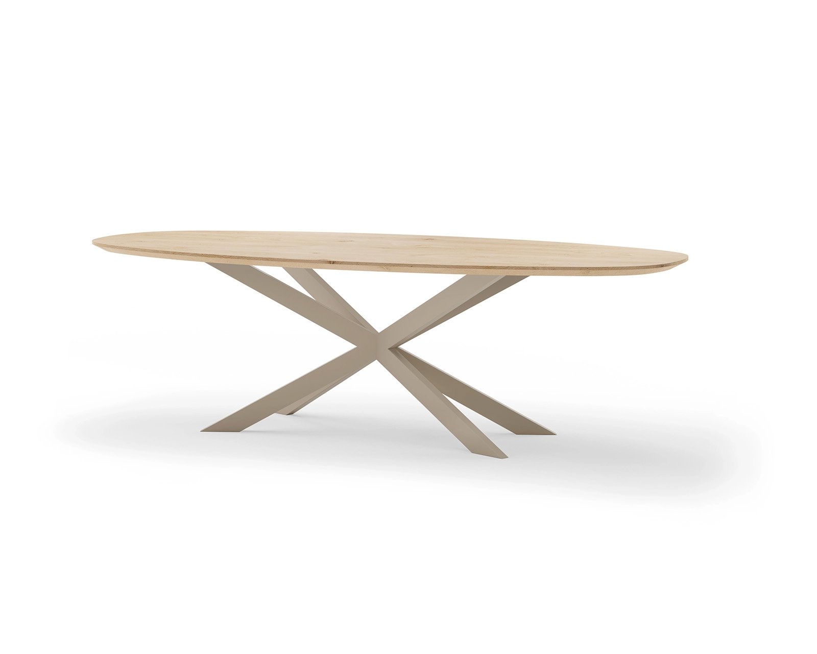 Deens ovale eikenhouten eettafel Gap | Table du Sud