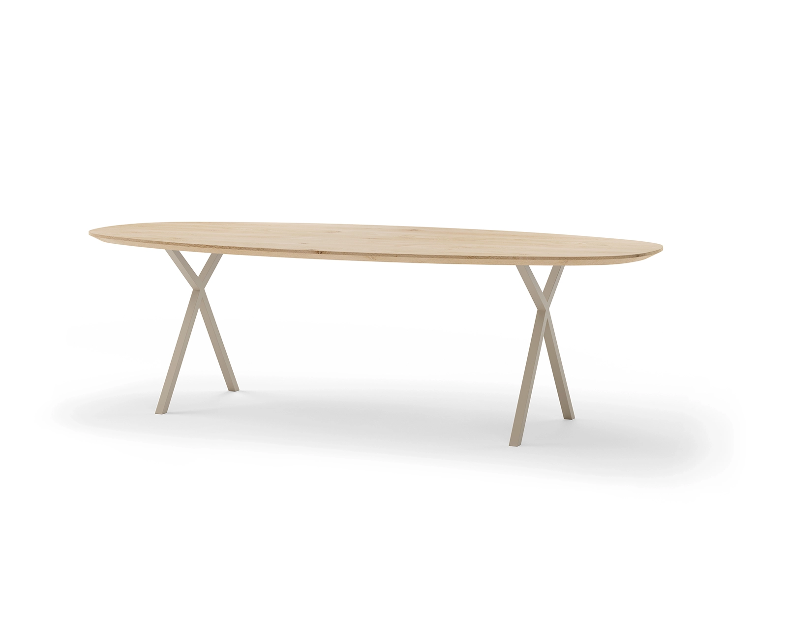 Danish oval oak dining table Lachaud | Table du Sud