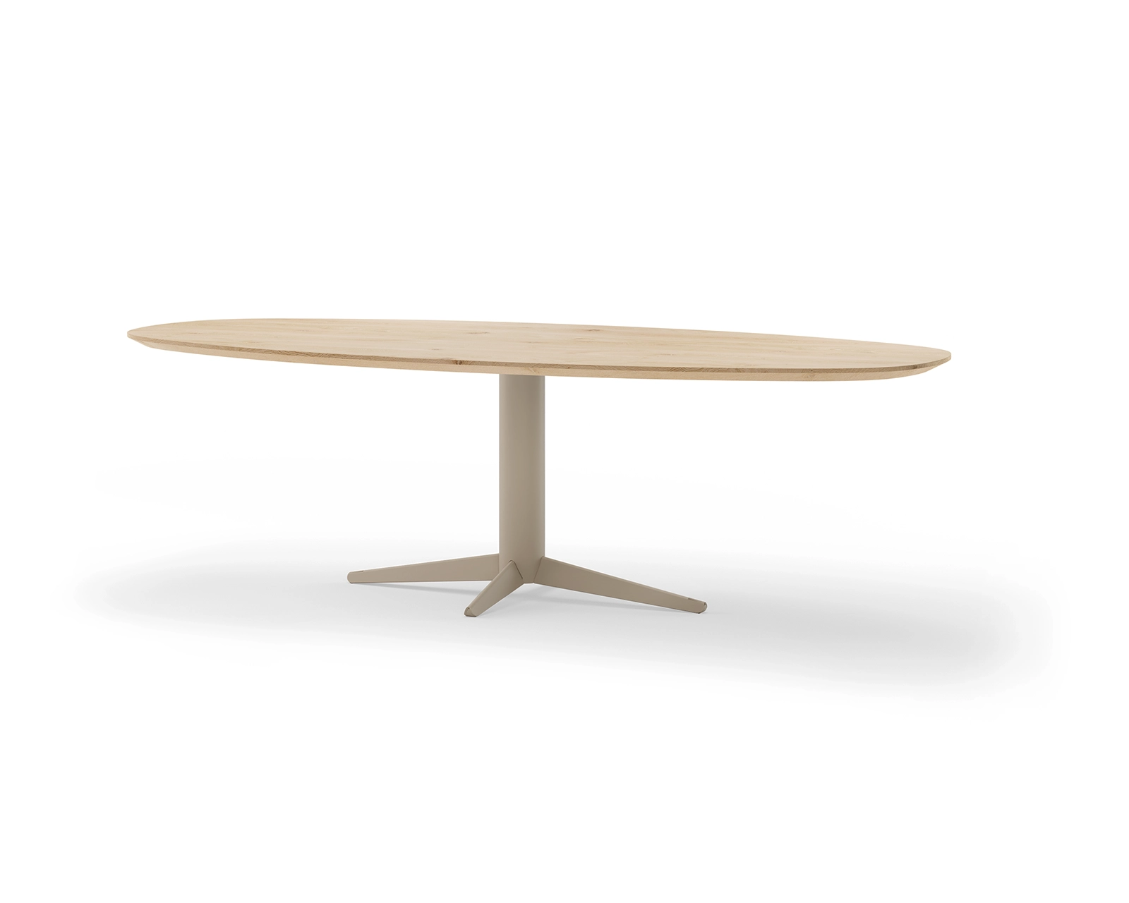 Deens ovale eikenhouten eettafel Ludovic | Table du Sud