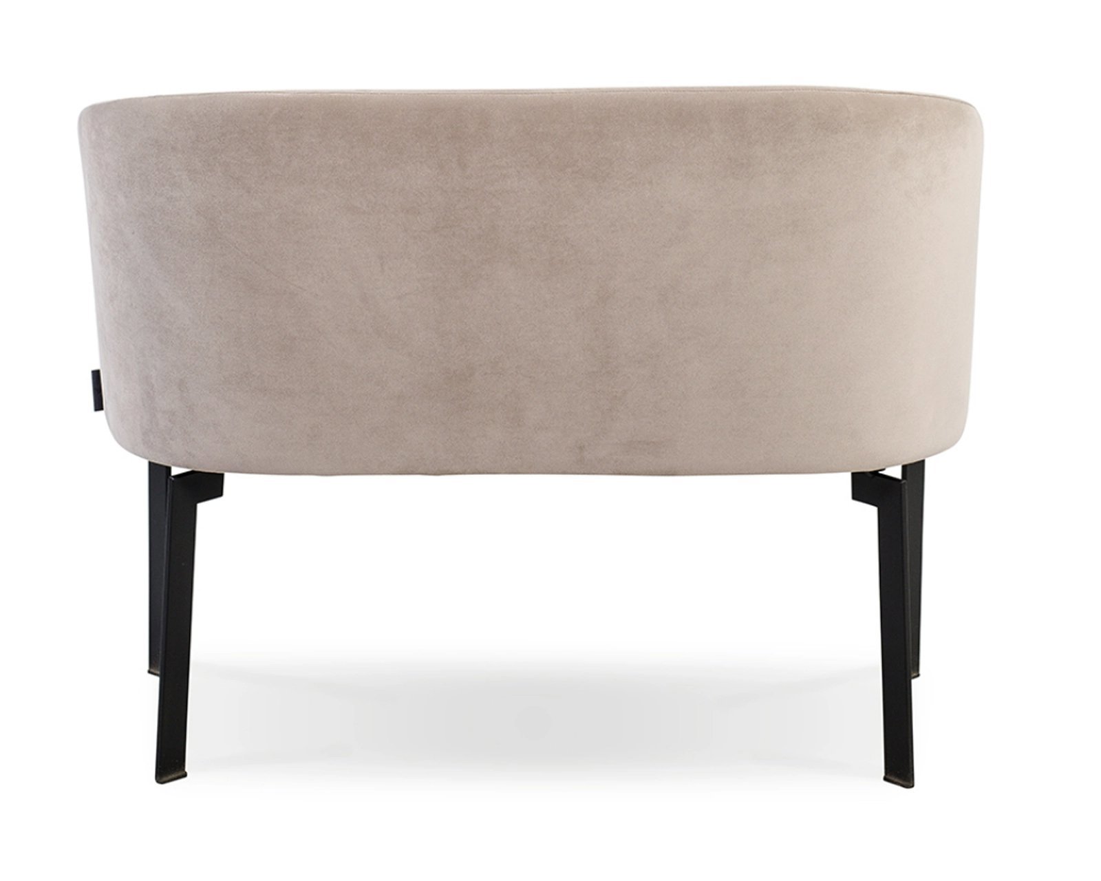 Materiaal: lezzeno - 016 soft grey met veder onderstel