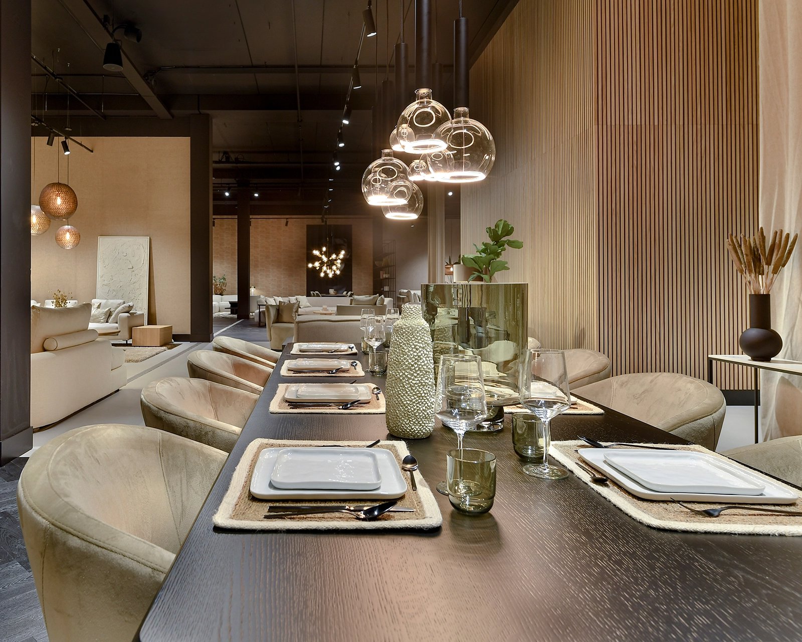 Bette stoelen in Juke - khaki 51.