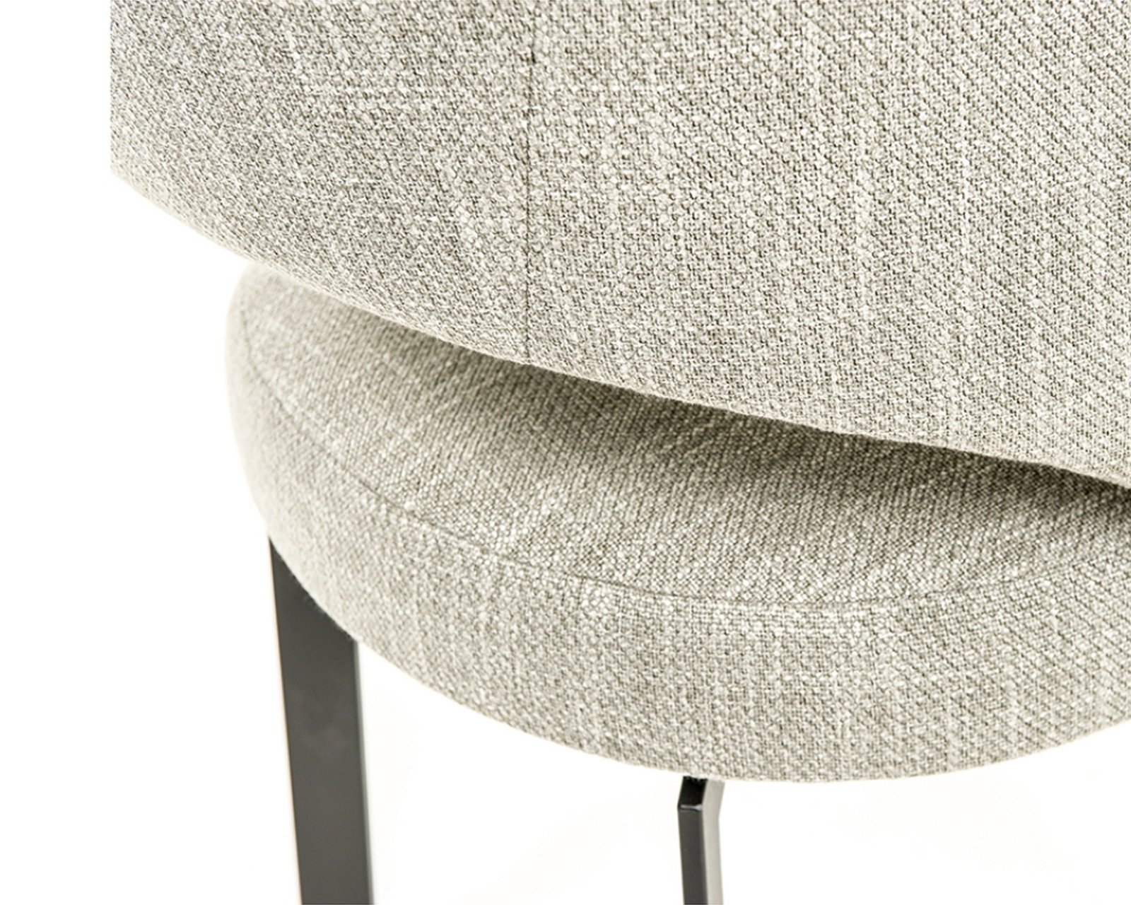 Materiaal: caslono - 041 eucalyptus met veder onderstel