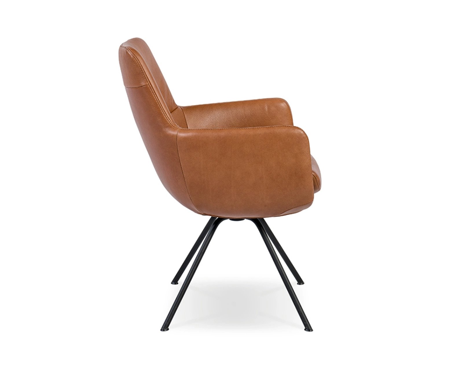 Materiaal: roma leder - cognac/licht 1501