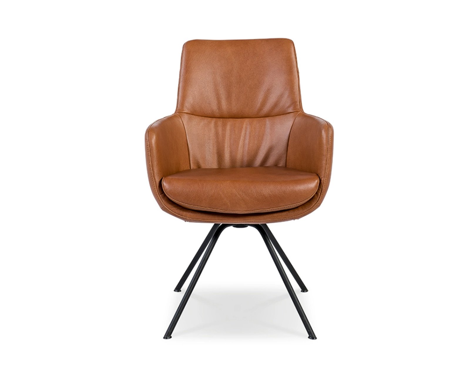 Materiaal: roma leder - cognac/licht 1501