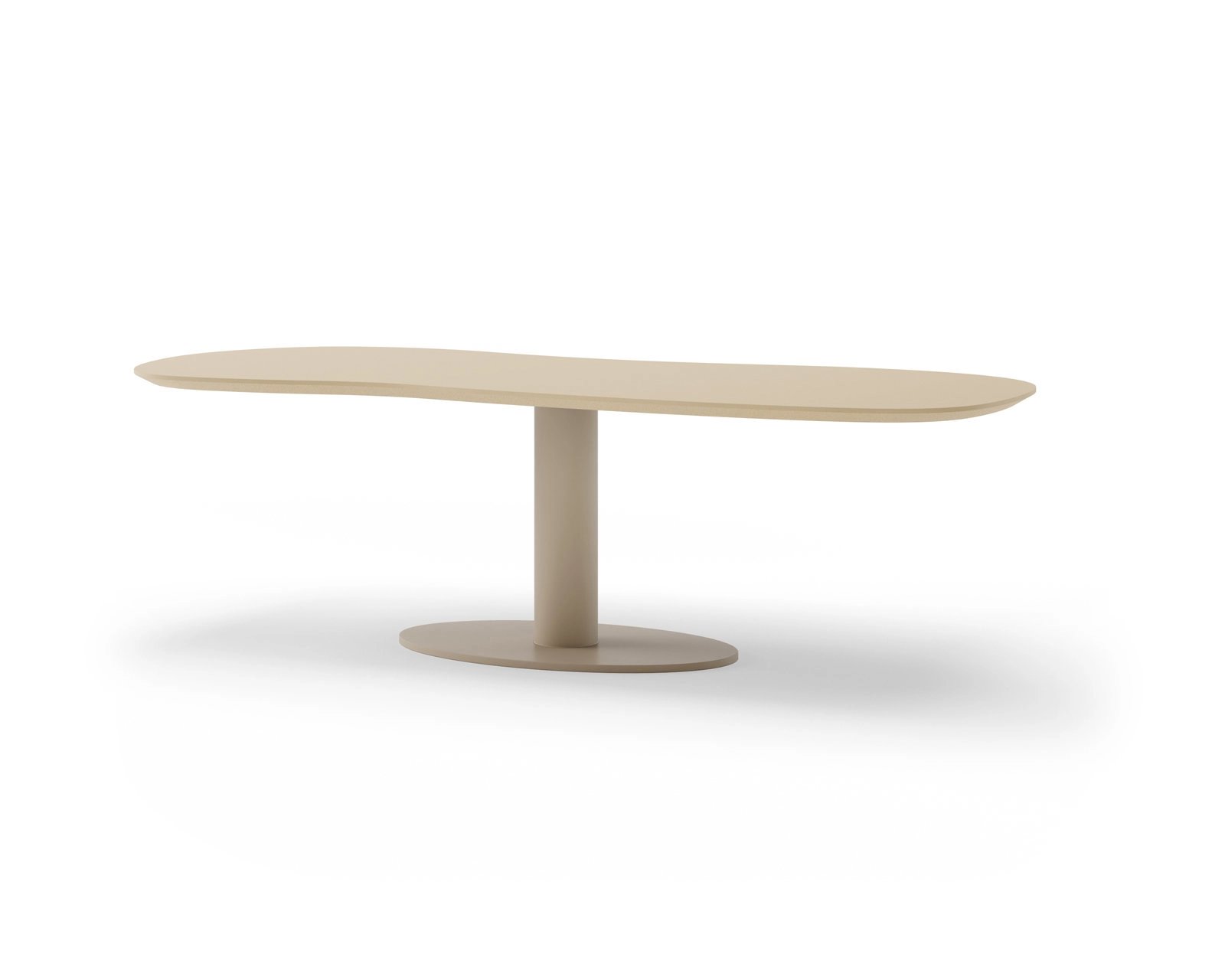 Unicolor_Dollop_Ovale O-Poot_BeigeLuxor-CloudySand