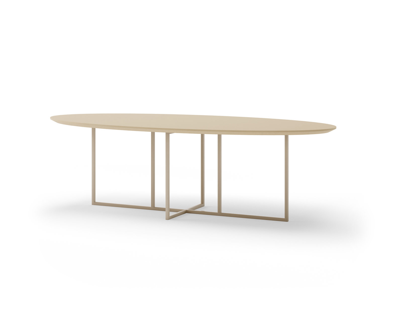 Unicolor_Ovaal_Meryl_BeigeLuxor-CloudySand